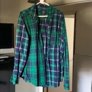 Men’s American eagle dress shirt like new